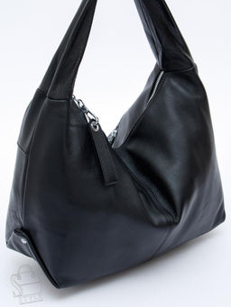 Сумка женская кожаная 0952CH black Polina&Eiterou в Новосибирске