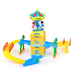 Трек "Карусель" (свет/звук) в коробке