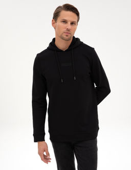 Siyah Regular Fit Sweatshirt