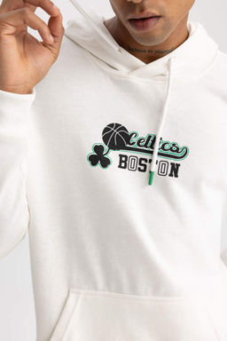 DeFactoFit Толстовка стандартного кроя с капюшоном NBA Boston Celtics  фото 5