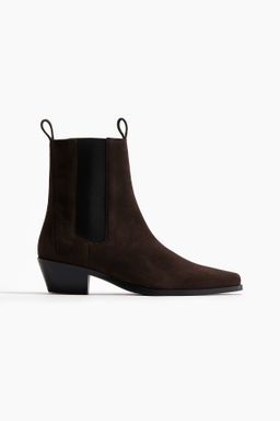 Botines de piel