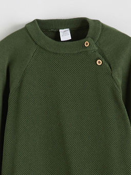 Bisiklet Yaka Uzun Kollu Erkek ?ocuk Triko Kazak