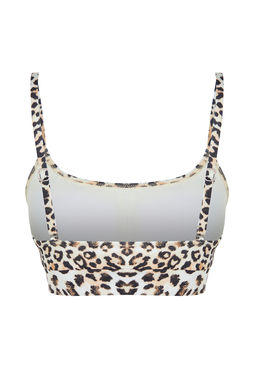 TRENDYOLMILLA Leopar Desenli Bralet Bikini Ustu TBESS24BU00125  фото 7