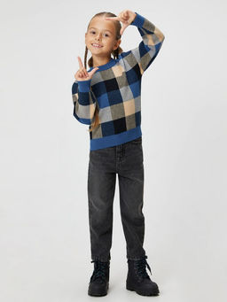ACOOLA / Джемпер детский для девочек Merita клетка