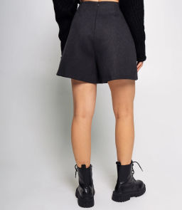 Юбка-шорты #КТ8662, графит
