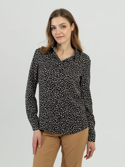 рубашка с длинным рукавом приталенного силуэта - Трика фото 2