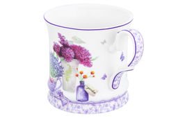 Кружка 170 мл 10,5*8*7,5 см Лаванда NEW BONE CHINA - Elan gallery фото 3