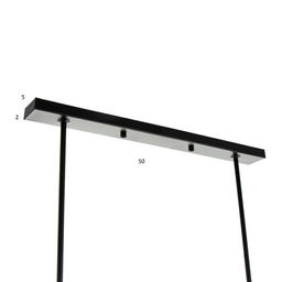 Светильник BayerLux «Соты» 5хE27 40 Вт черный 100×4×100 см