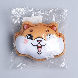 Игрушка для кошек с мятой Хомячок, 12 х 9,2 см - Пушистое счастье фото 6