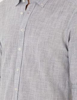 Рубашка узкого кроя с длинным рукавом Saks - Cacharel фото 7