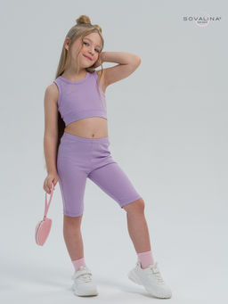 Костюм Тренд лапша лаванда - Sovalina фото 7