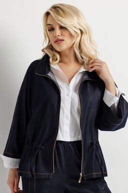 Жакет женский 4511/02/Синий, джинс