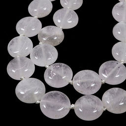 Бусы из камня Флюорит 13мм-46см привлекают энергии изобилия, везения и процветания