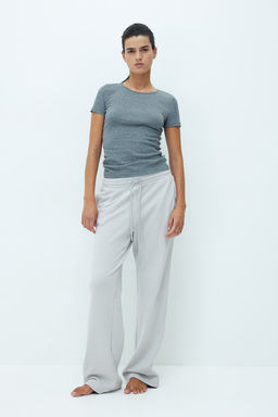 Pantalon sudadera recto