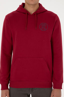 Erkek Koyu Frambuaz Sweatshirt - U.s. polo assn фото 6