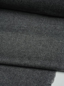 Шерсть костюмная Твид цв.Черный, ш.1.5м, шерсть-50%, вискоза-30%, п/э-20%, 250гр/м.кв - Купава фото 7