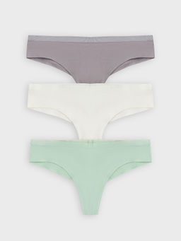 Цена за 2 штуки! Трусы бразилиана женские в наборе, 3 шт - Mark formelle фото 8