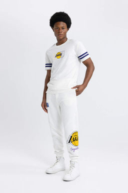 DeFactoFit Спортивные штаны стандартного кроя для джоггеров НБА Лос-Анджелес Лейкерс