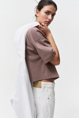 Camiseta boxy