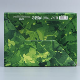 Цена за 2 шт. Коробка подарочная сборная, упаковка, 23 февраля, 26?19?10 см