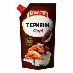 Соус Кухмастер Терияки дой-пак 200 г