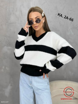 кофта женская с v-вырезом - Bruno фото 5