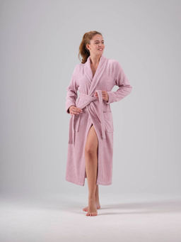 Халат махровый KARNA NORA (Лавандовый)  фото 4