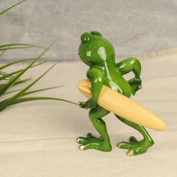 Фигурка Лягушка с серфингом 15 см / YX89026 /уп 16/А - Галеонтрейд фото 3