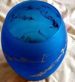 Ваза Ст 24см Клавдия Паутинка-3 большая 2701522112 (286612) /DANIKS/  фото 5