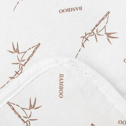 Одеяло всесезонное Адамас Бамбук, размер 110х140 5 см, 300 гр/м2, чехол поликоттон, цвет микс  фото 3