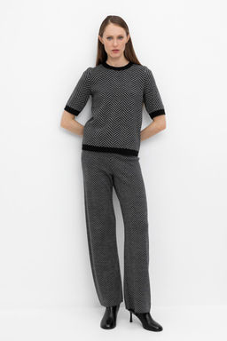 ЕВ 437/24ш/черный брюки жен