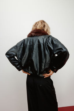 Chaqueta con cuello efecto pelo - H&m фото 4