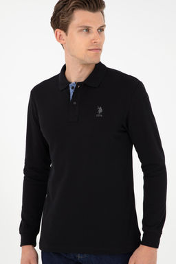 Мужской черный базовый свитшот Неожиданная скидка в корзине - U.s. polo assn фото 3