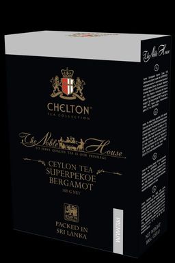 CHELTON. Благородный дом. Super Pekoe с бергамотом 100 гр. карт.пачка