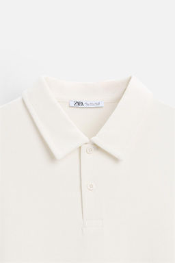 TEXTURED POLO SHIRT - Zara фото 16