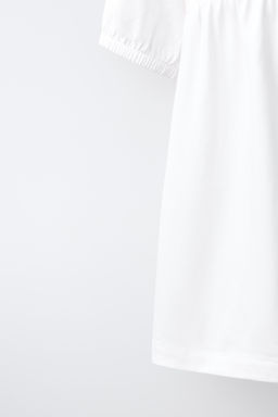 CAMISETA ROM?NTICA APLIQUE JARETAS Y PUNTILLAS / Blanco - Zara фото 5