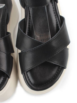 08-PEY256-2 BLACK Босоножки женские (натуральная кожа) - Фабричный китай фото 11