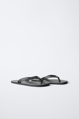 SANDALIA PIEL / Negro - Zara фото 2