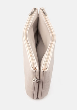 Сумка женская L-Craft светло-бежевая из экокожи  фото 6