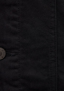 Brandon 90lar Siyah Jean Ceket - Mavi фото 7