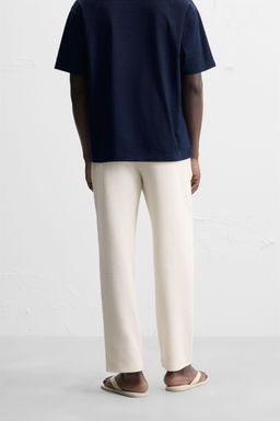TEXTURED CHINO TROUSERS - Zara фото 12