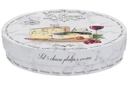 Набор закусочных тарелок Fromage (цветной), 19 см, 4 шт - Easy life фото 3