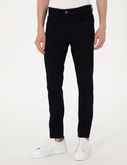Koyu Lacivert Slim Fit Jean Pantolon - Pierre cardin фото 2