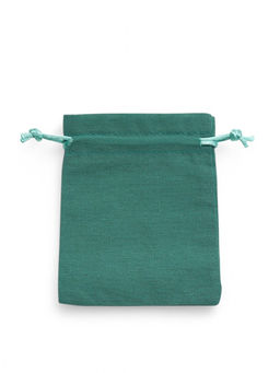 Цена за 50 шт. Мешочек подарочный «Хлопок», 10×12 см, тиффани