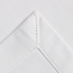 Набор салфеток с декоративными кольцами White pleasure, 40×40 см - 2 шт., 100% хлопок, саржа 190 г/м²