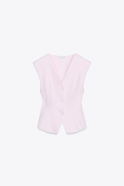 INTERLOCK SLEEVELESS TOP - Zara фото 24
