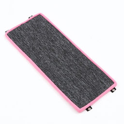 Когтеточка угловая, 55×11 см, с пропиткой, ковролин, цвет МИКС