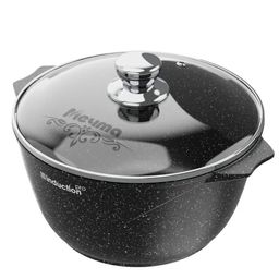 Кастрюля индукционная 5л АП Гранит black Induction Pro.арт.45802И /Мечта/  фото 2