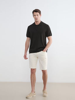 Polo Yaka Erkek Triko Kazak