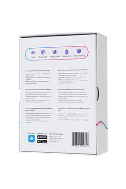 Анальная втулка LOVENSE Hush 2 (M), силикон, черная, 13,5 см, 4,4 см